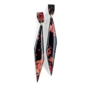 Boucles d'oreilles de Lilia collection Safari Just Art! Paris