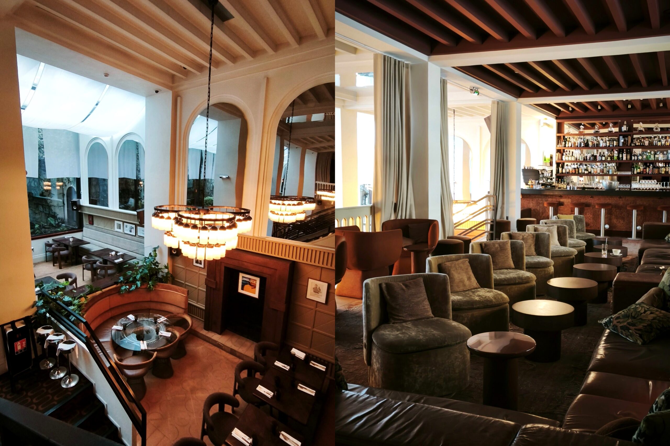 Experimental Marais bar Paris boutique hotel nightlife design luxury atmosphere